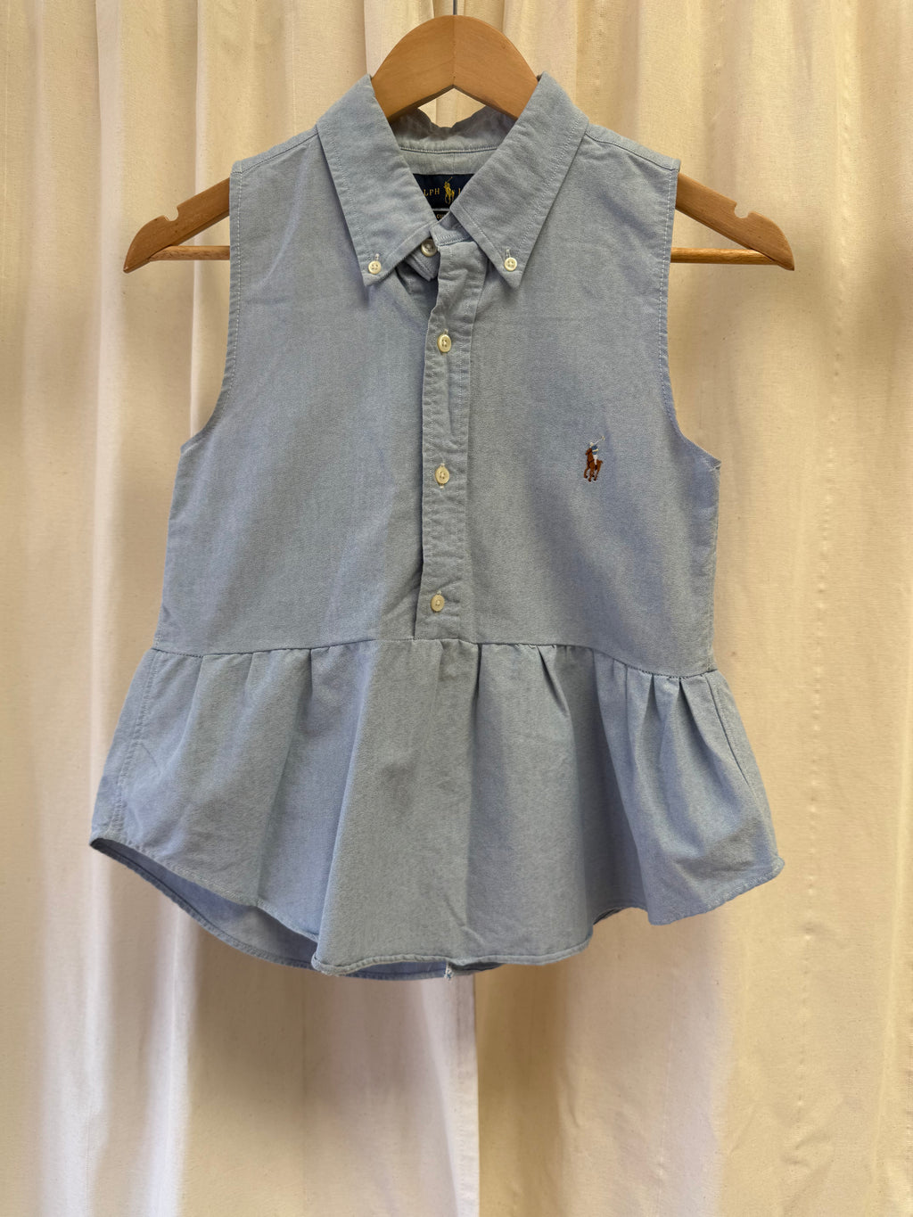 Polo Ralph Lauren Sleeveless Peplum Top