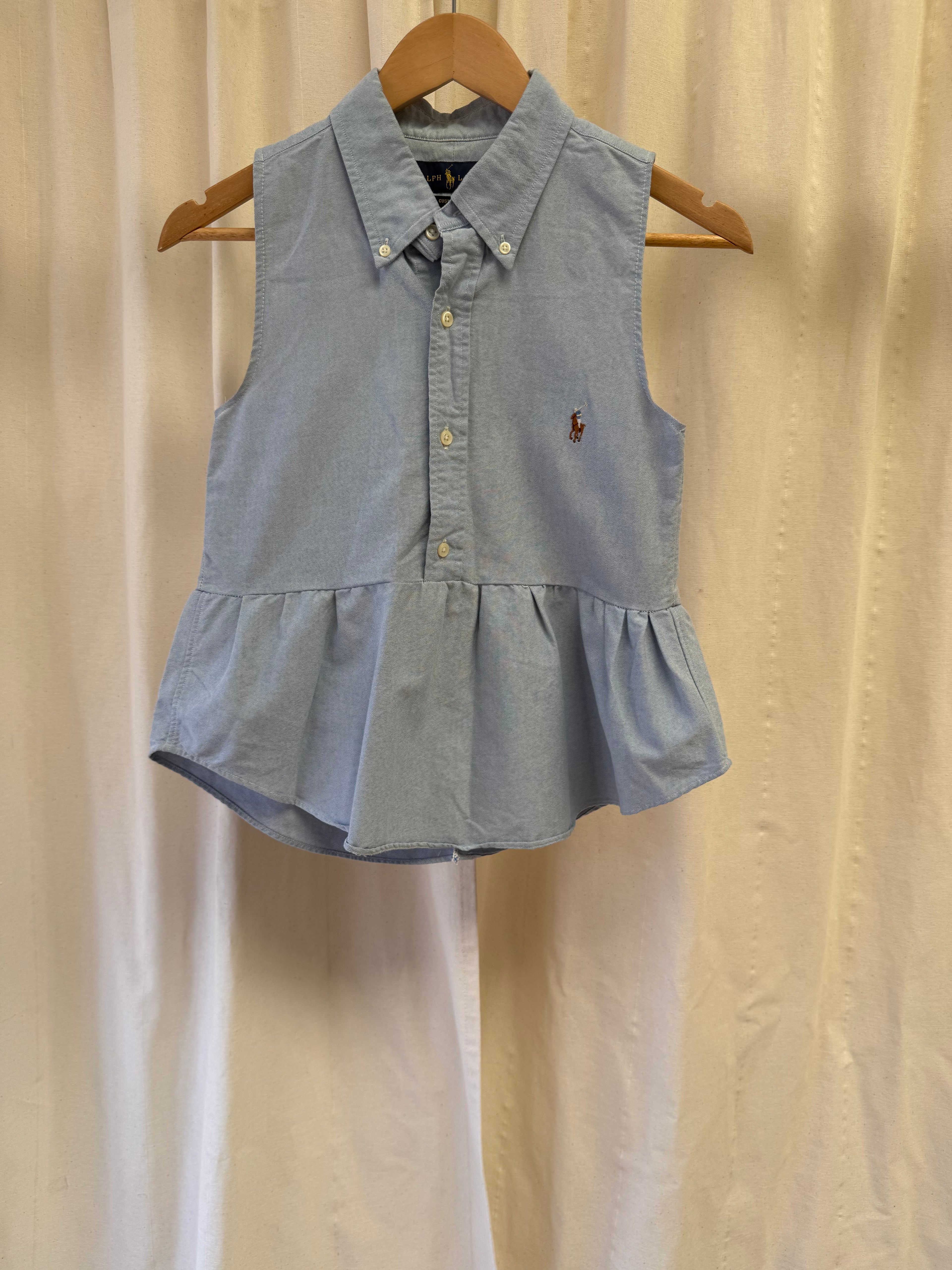 Polo Ralph Lauren Sleeveless Peplum Top