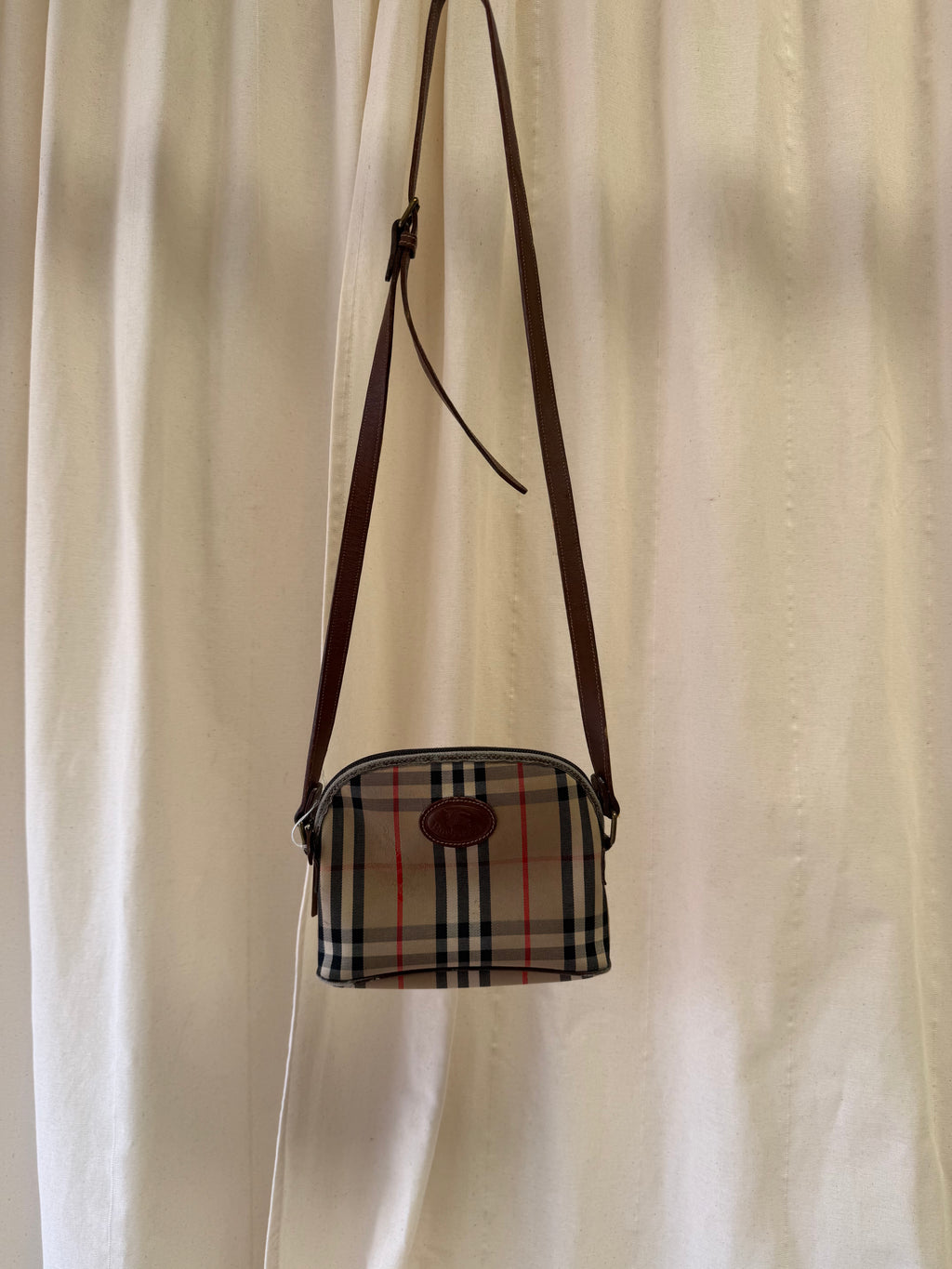 Burberry Nova Check Cross Body Bag