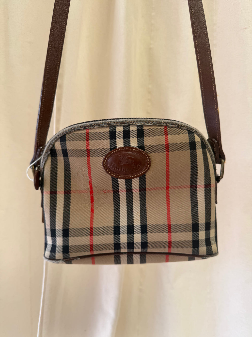 Burberry Nova Check Cross Body Bag
