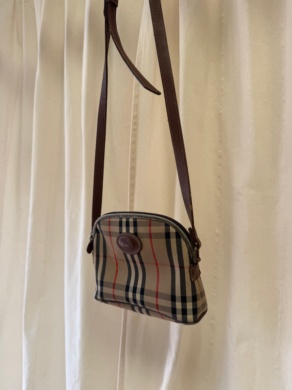 Burberry Nova Check Cross Body Bag