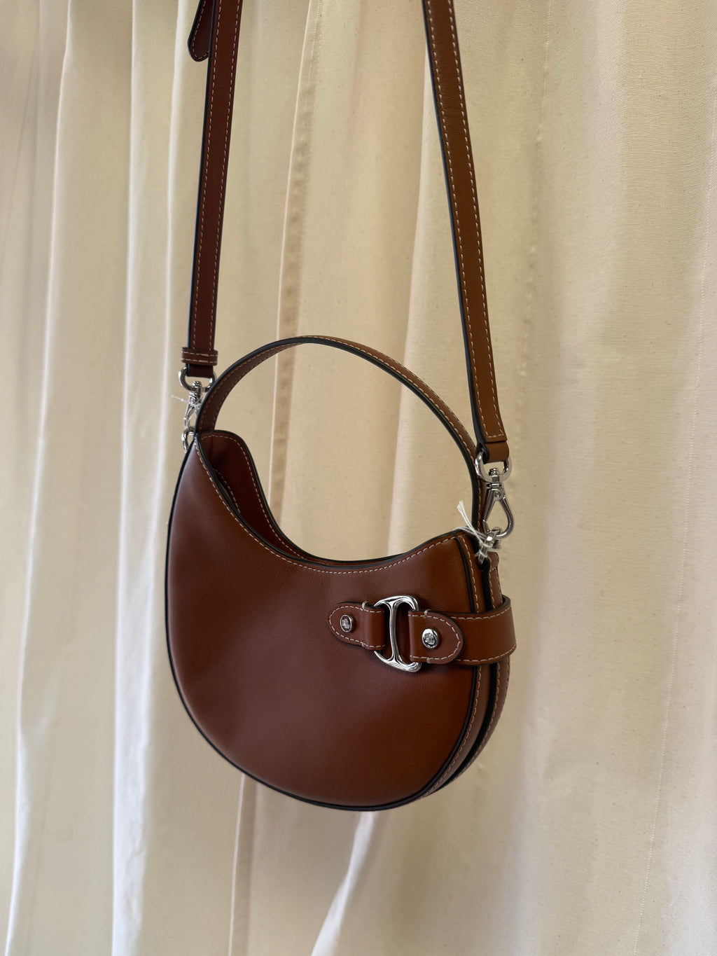 Lauren Ralph Lauren Small Tasha Leather Crossbody Bag