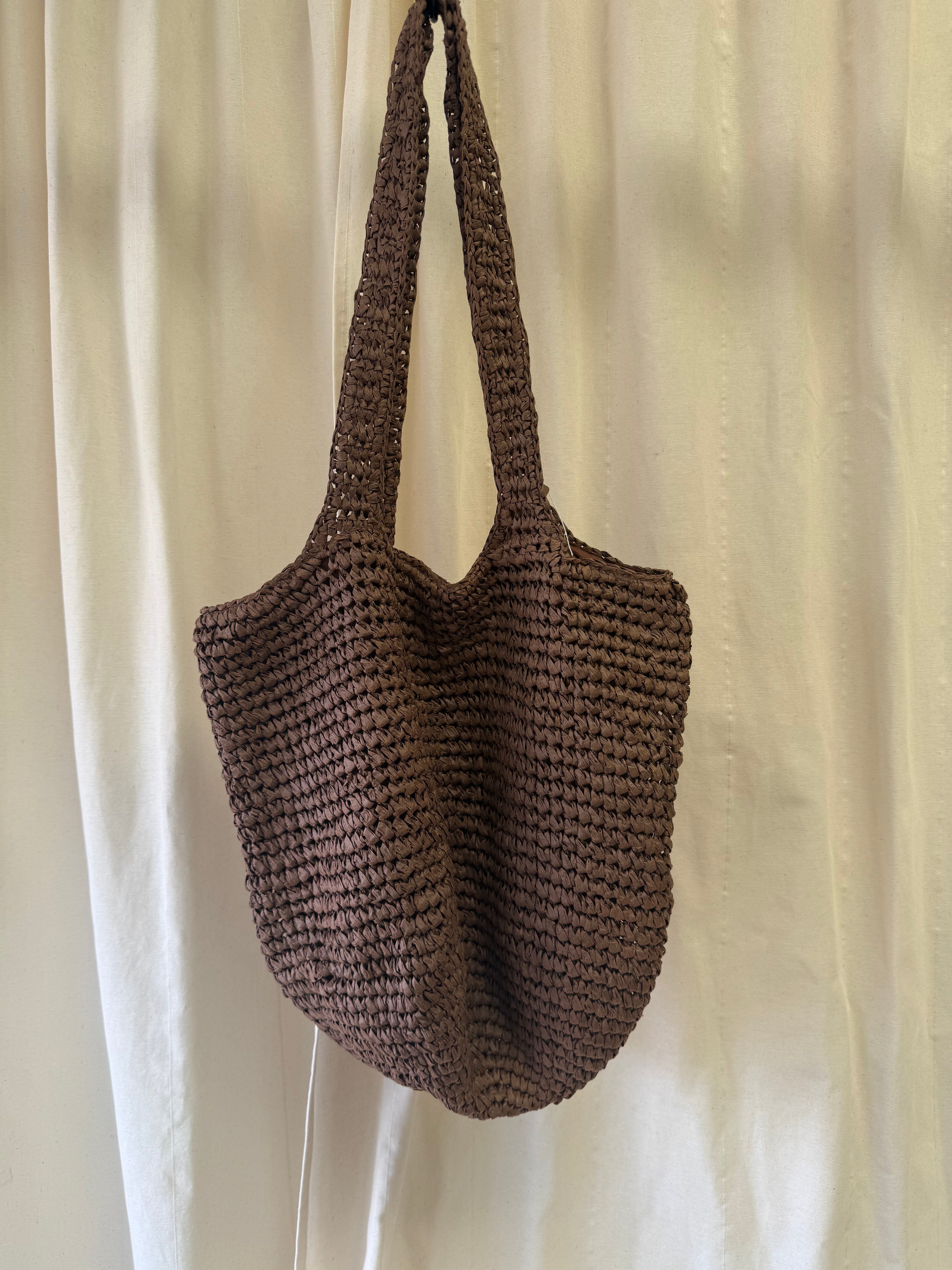 Brown Hessian Bag