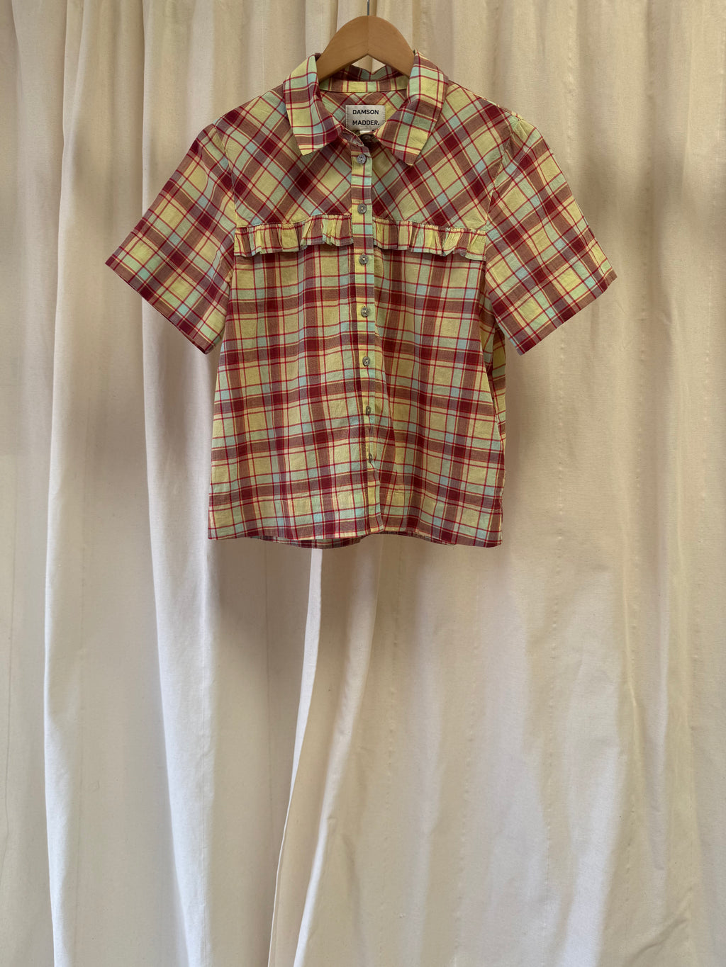 Damson Madder Tomboy Celery Check