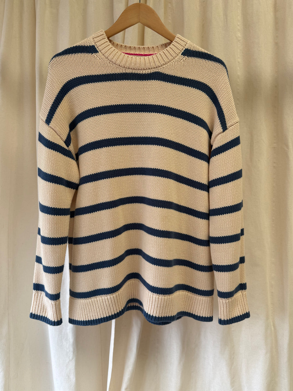 Boden Lucy Striped Oversized Jumper