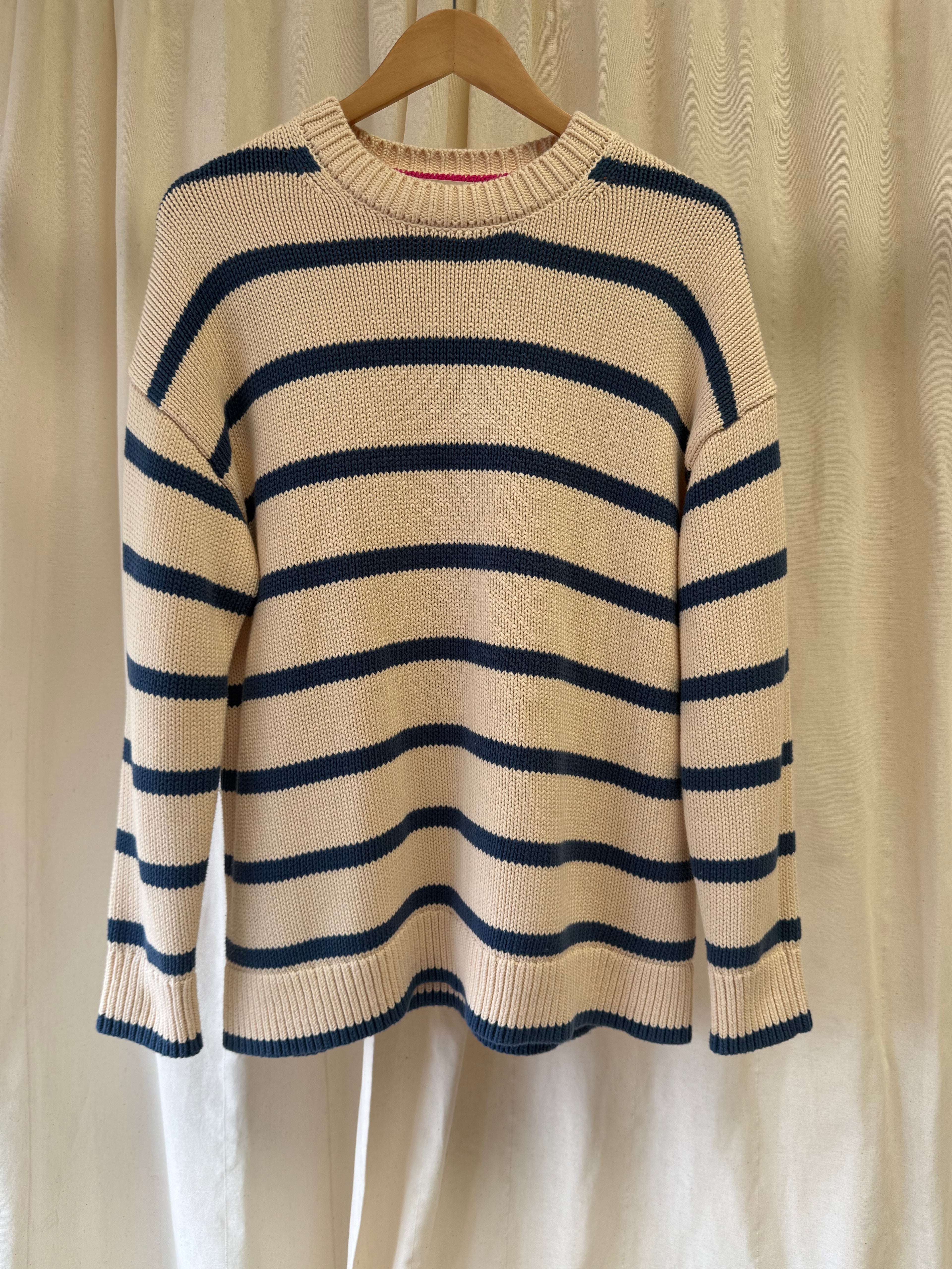 Boden Lucy Striped Oversized Jumper
