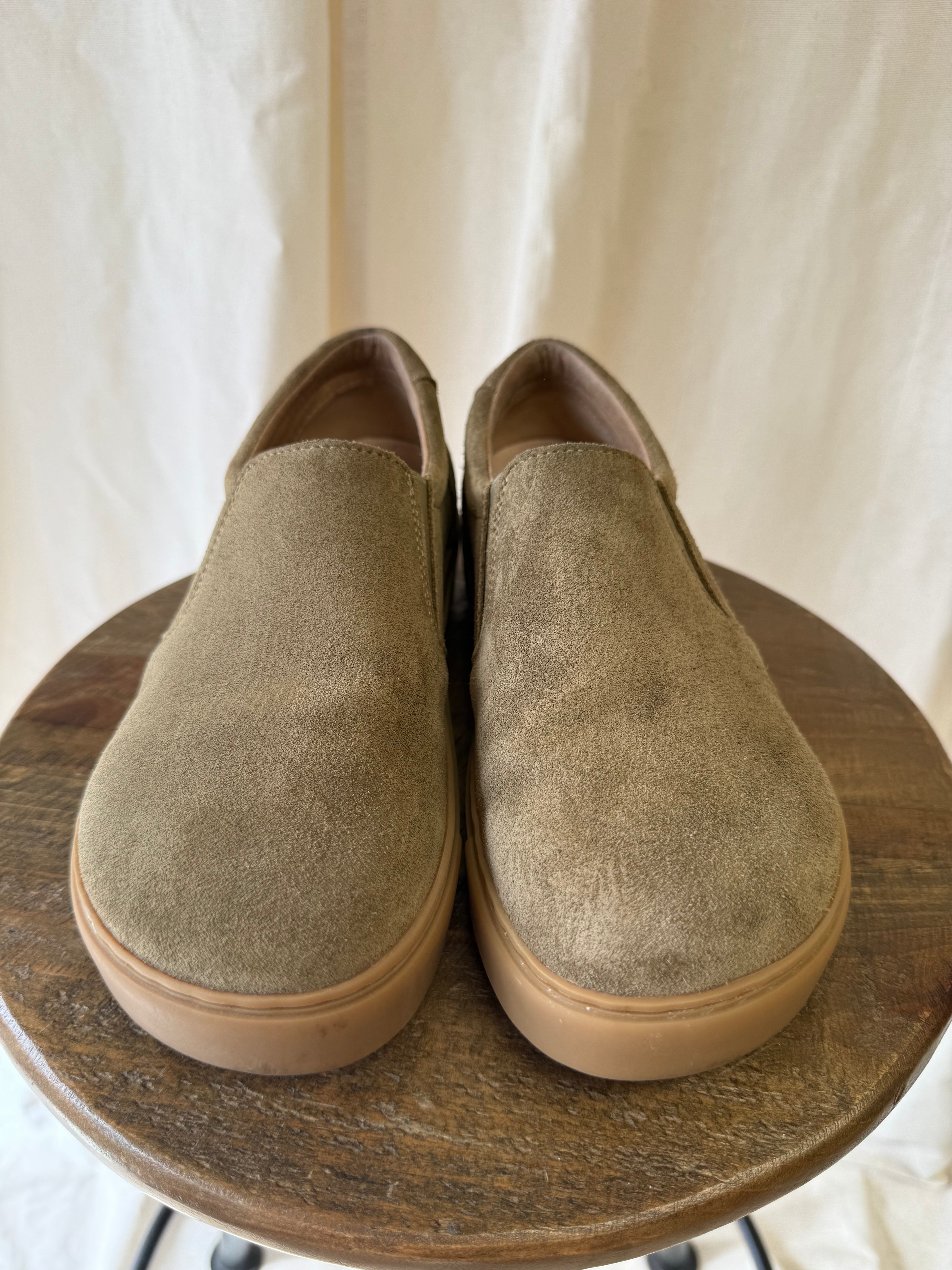 Birkenstock Oswego Suede Slip-On Sneakers, Size 6