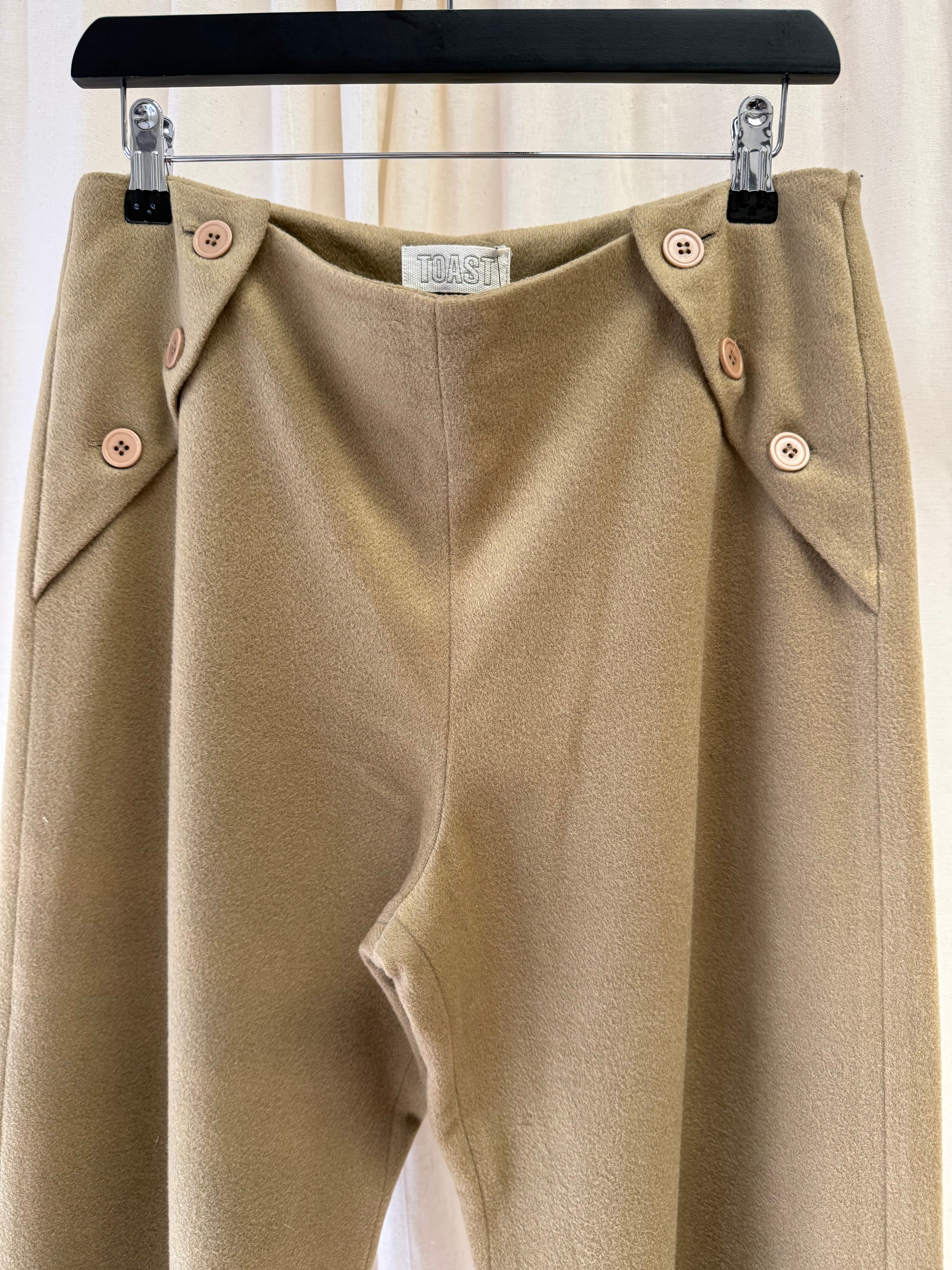 TOAST Straight Leg Wool Trousers, Size M