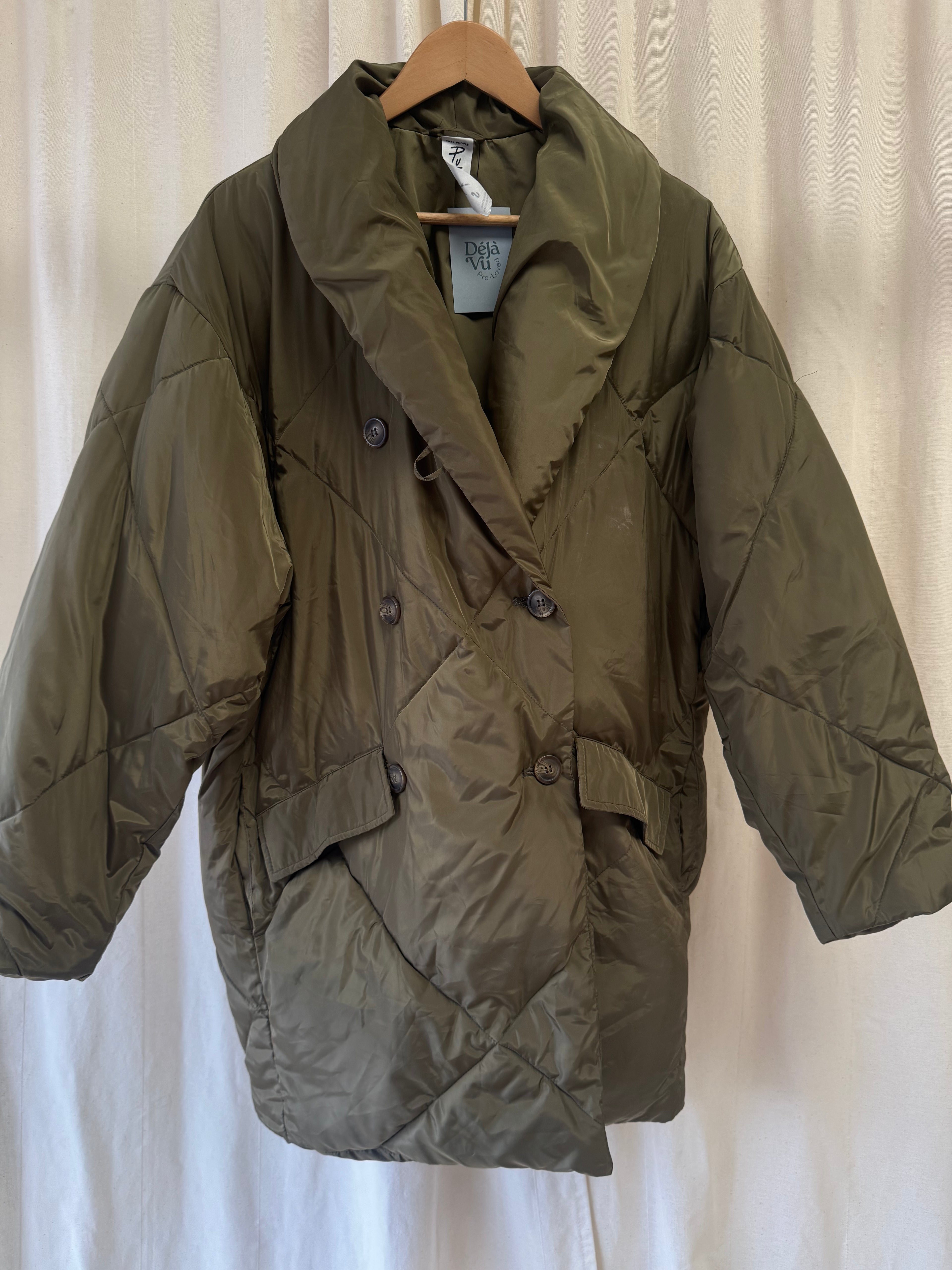Free People Ella Puffer Jacket, Size S/M