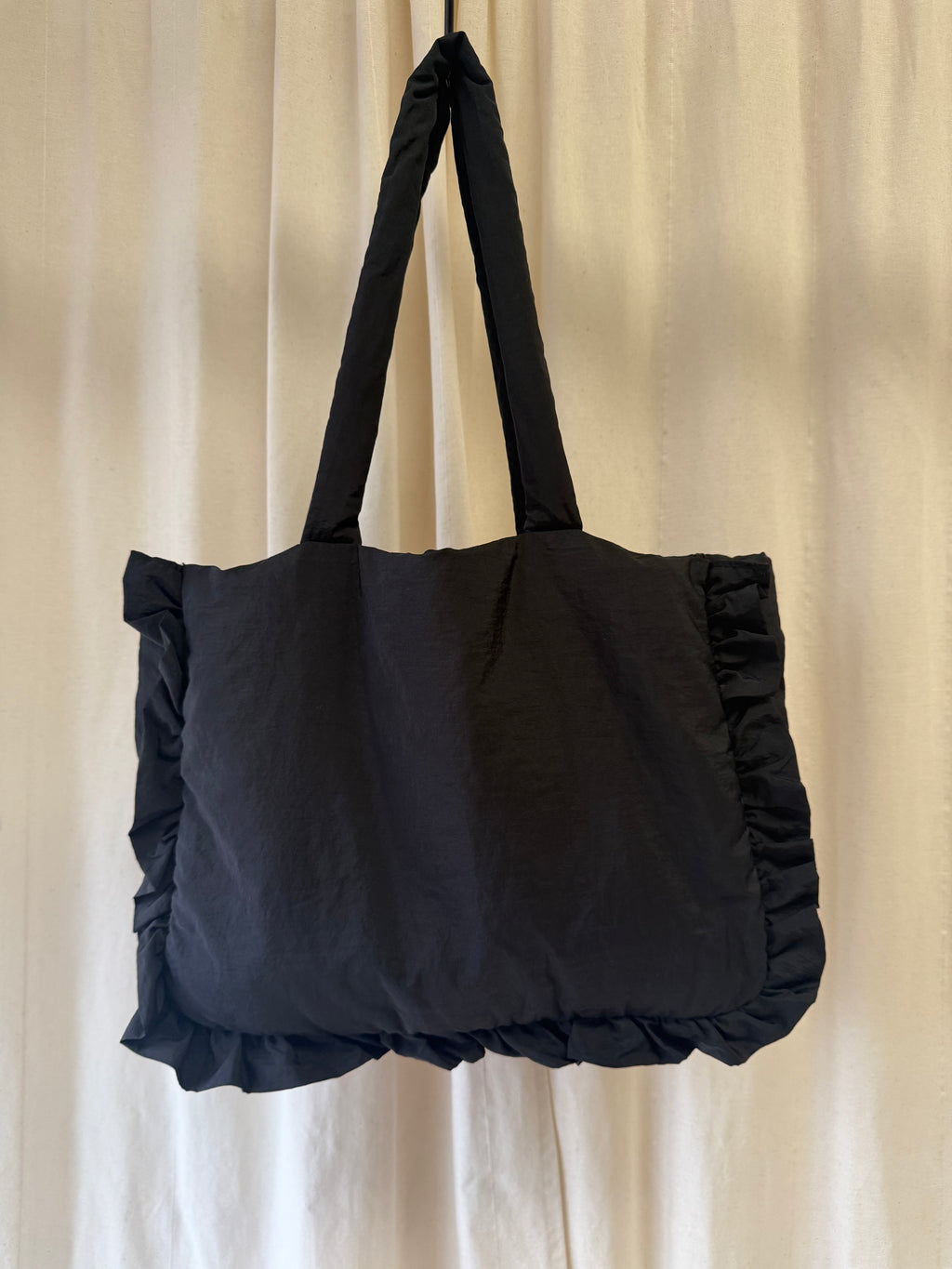 BAGGU Shopper Style Bag in Black