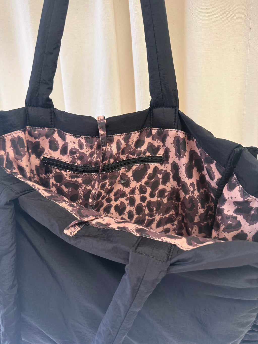 BAGGU Shopper Style Bag in Black