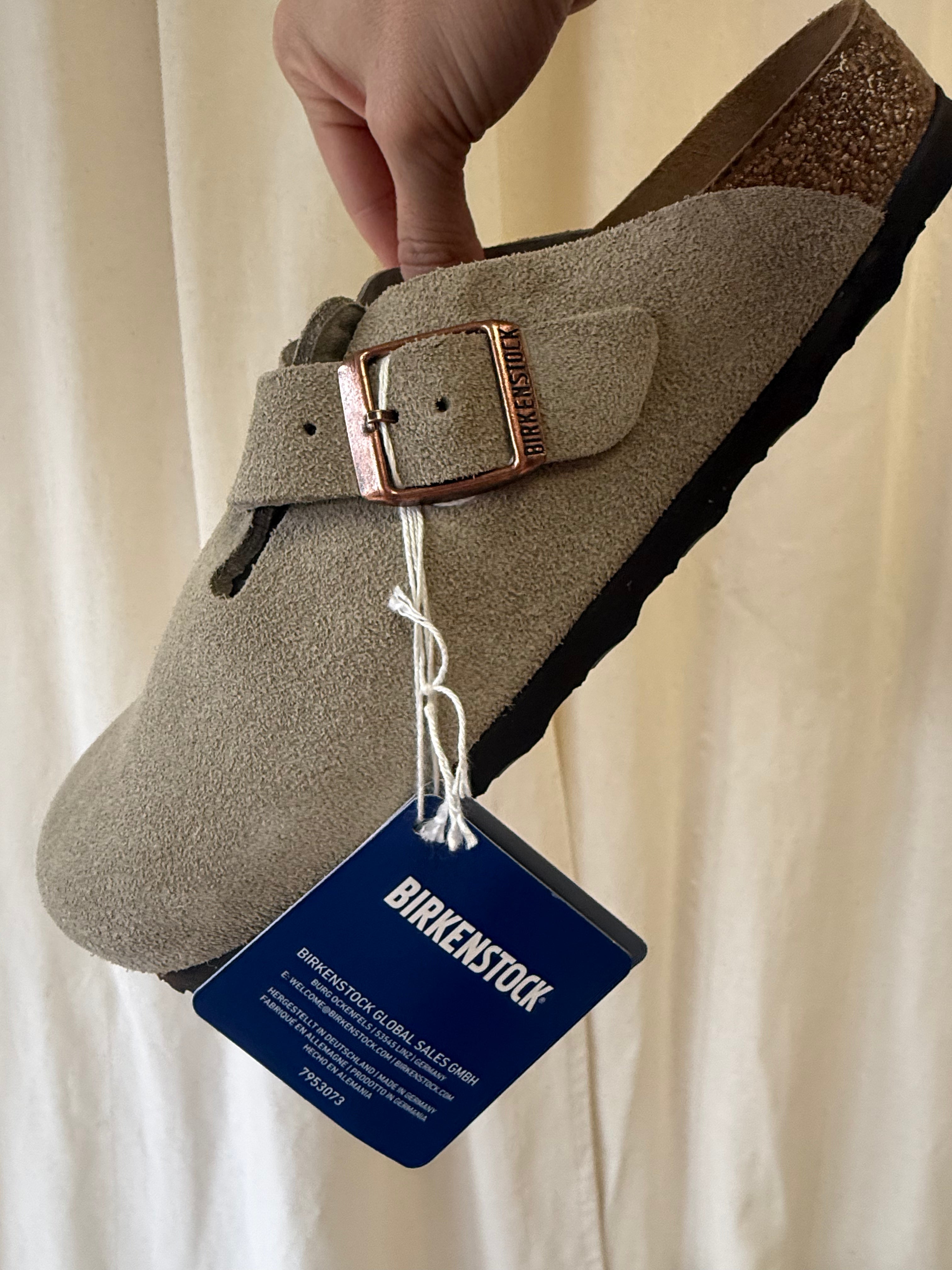 Birkenstock Boston Clogs, Size 6
