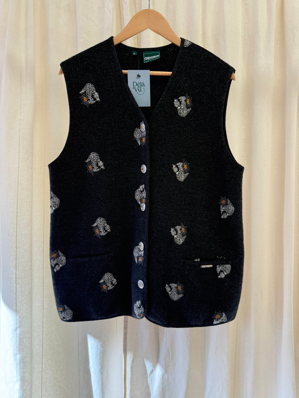 Geiger Wool Waistcoat, Size M
