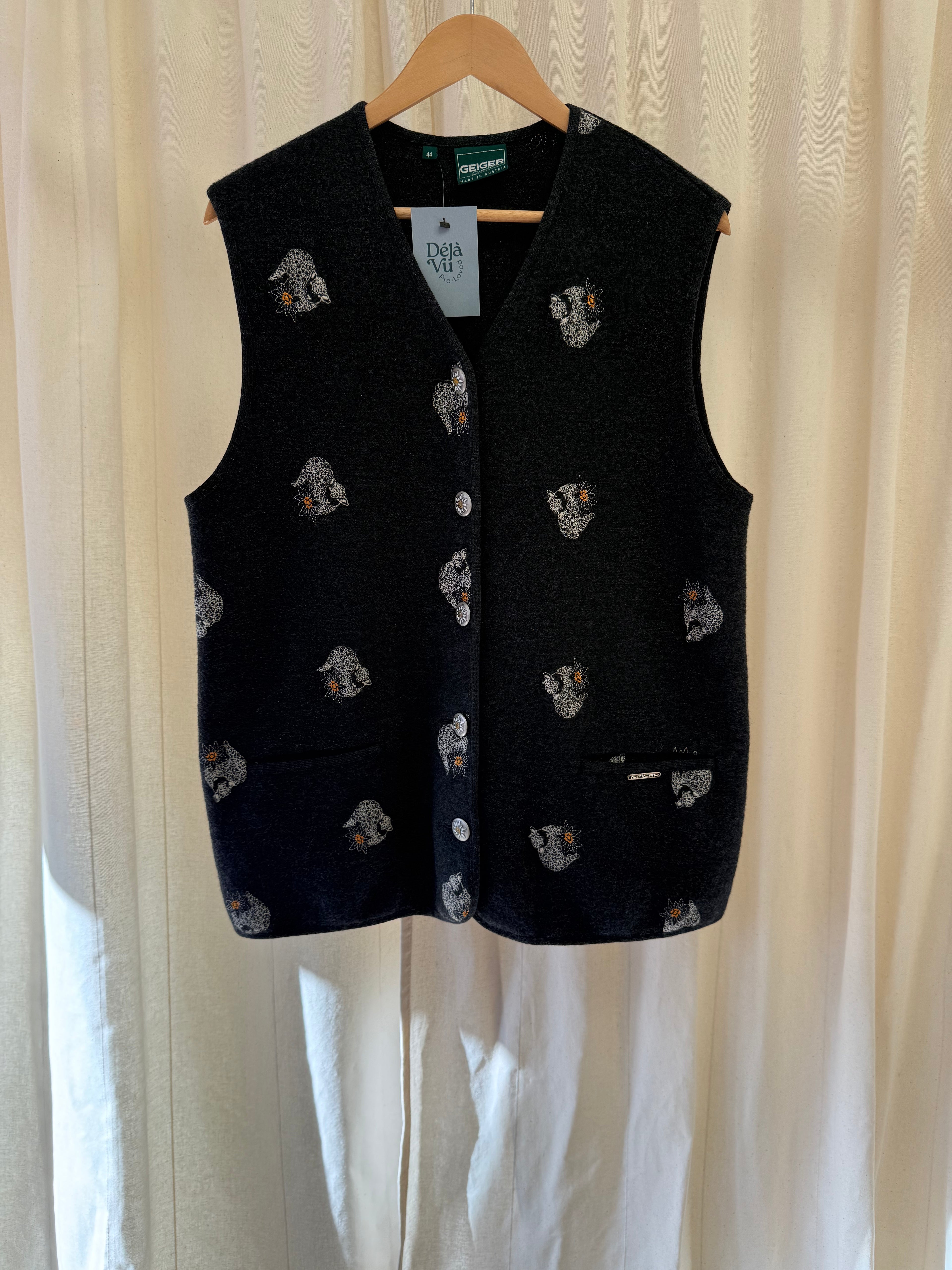Geiger Wool Waistcoat, Size M