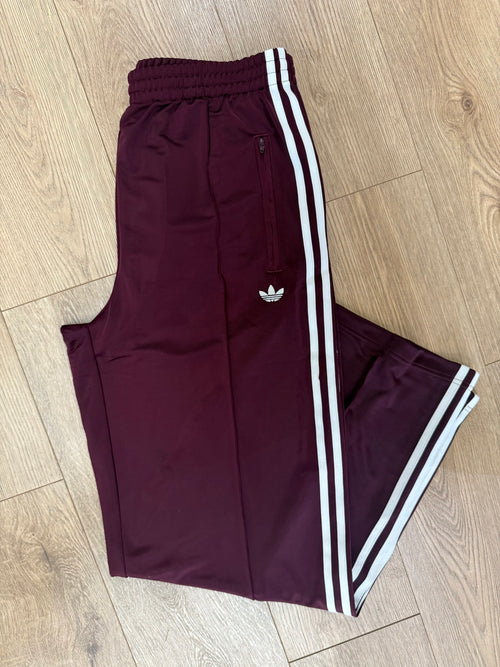 Adidas Originals Track Pants in Burgundy, Size L