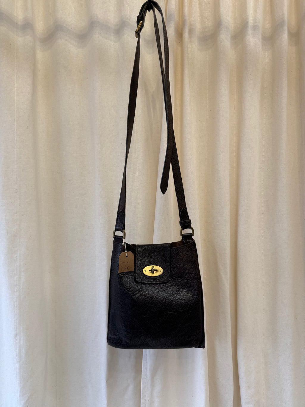 Mulberry Brown Crossbody Bag