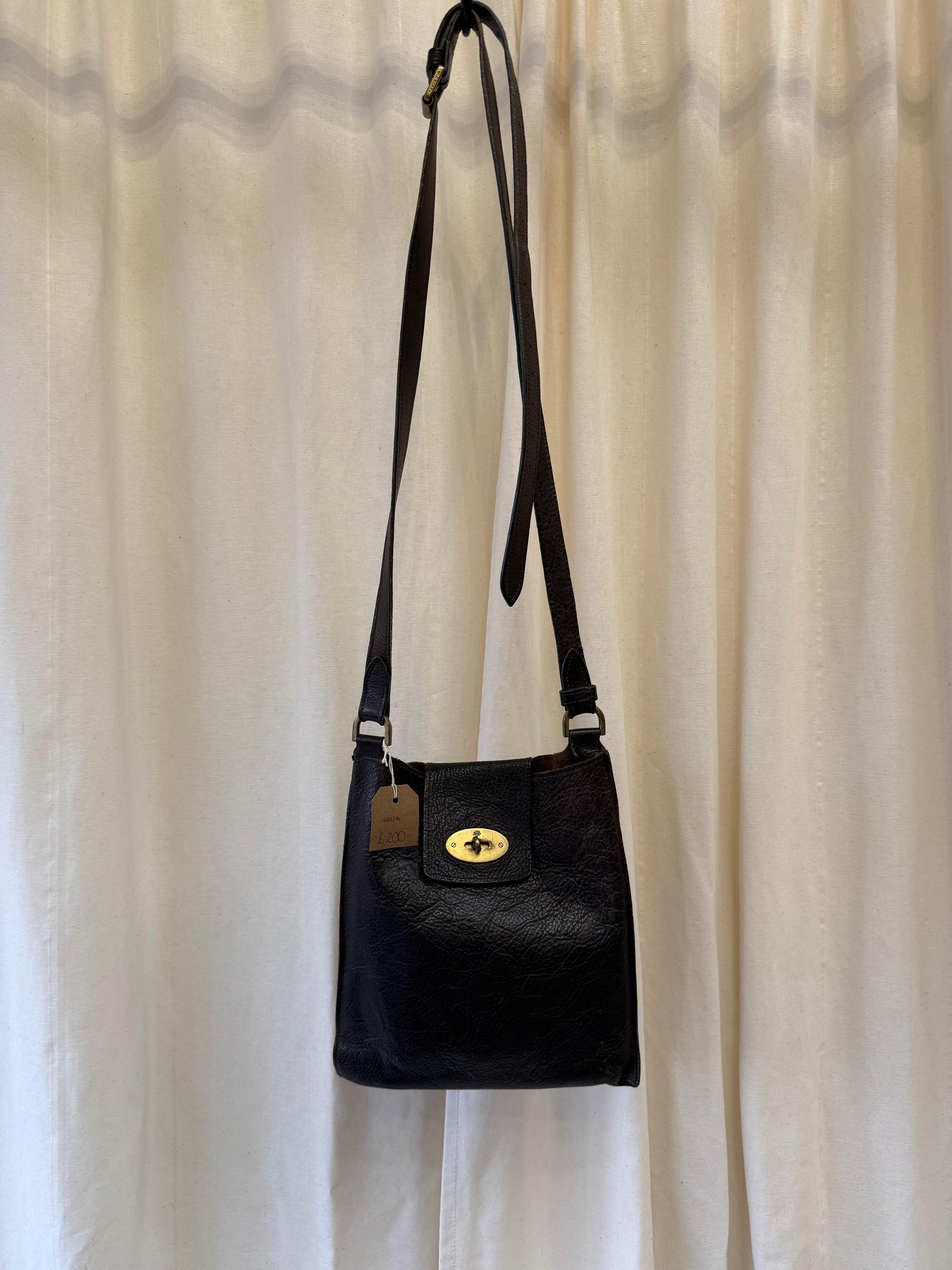 Mulberry Brown Crossbody Bag