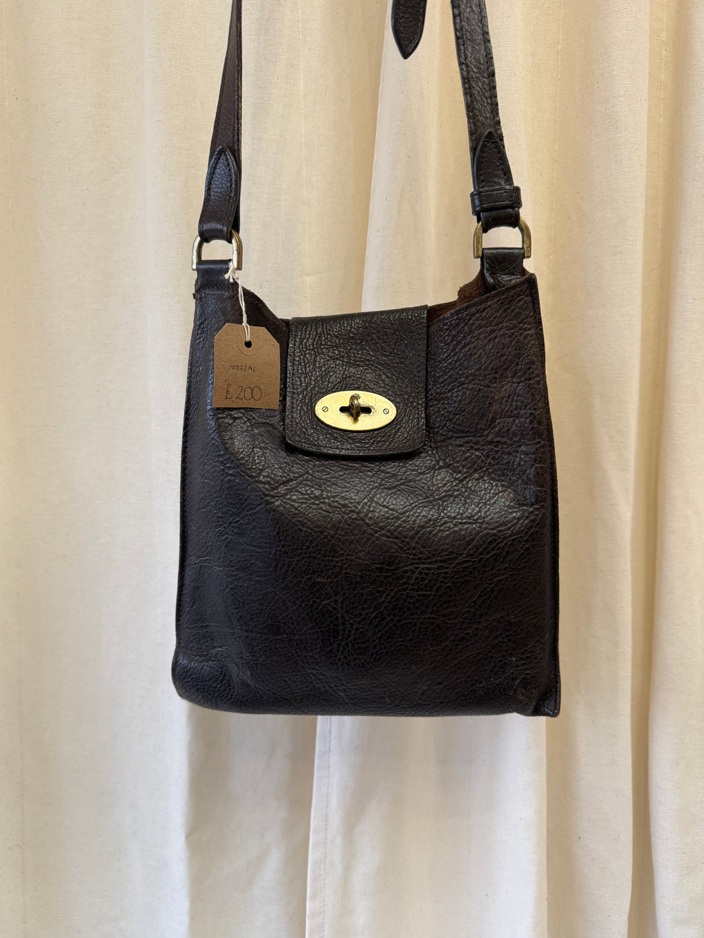 Mulberry Brown Crossbody Bag