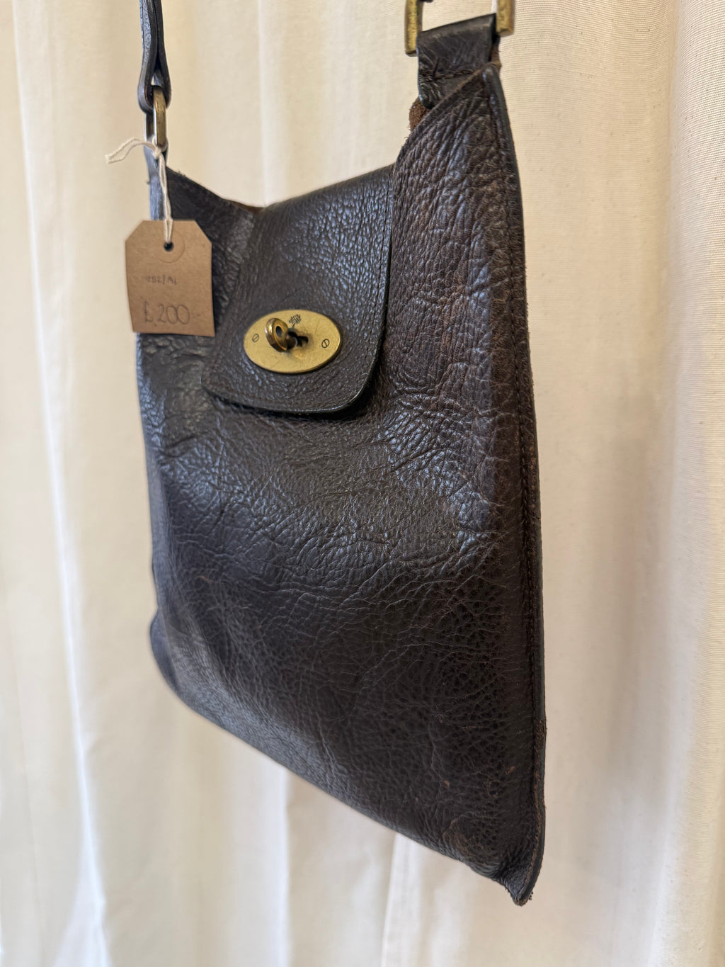 Mulberry Brown Crossbody Bag