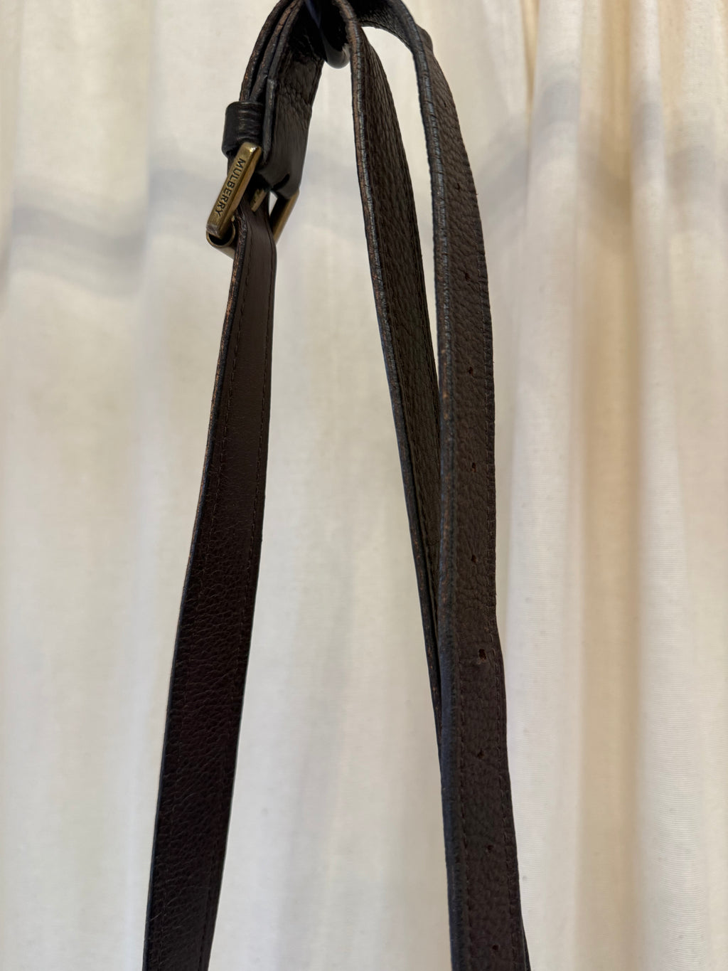 Mulberry Brown Crossbody Bag