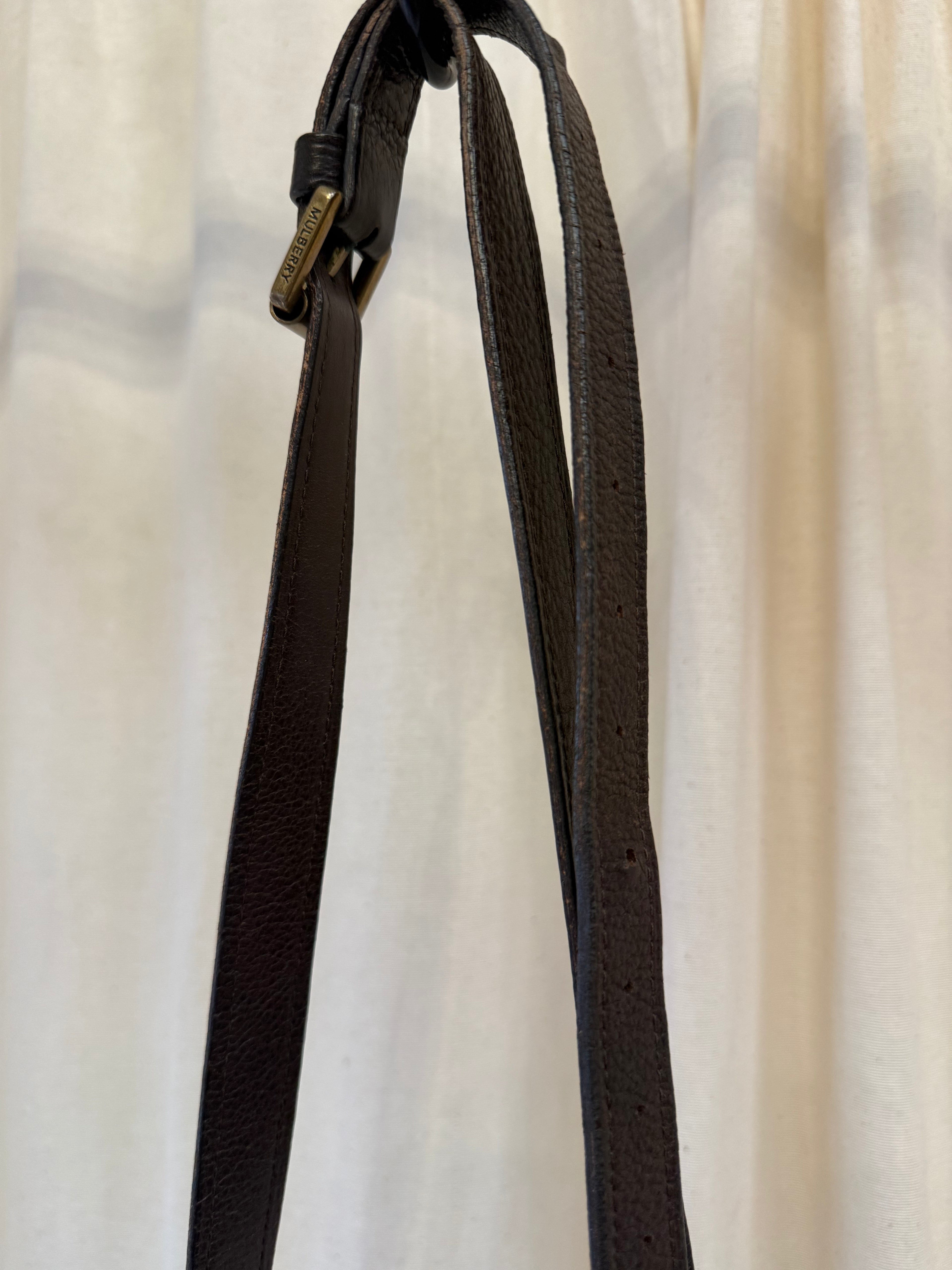 Mulberry Brown Crossbody Bag
