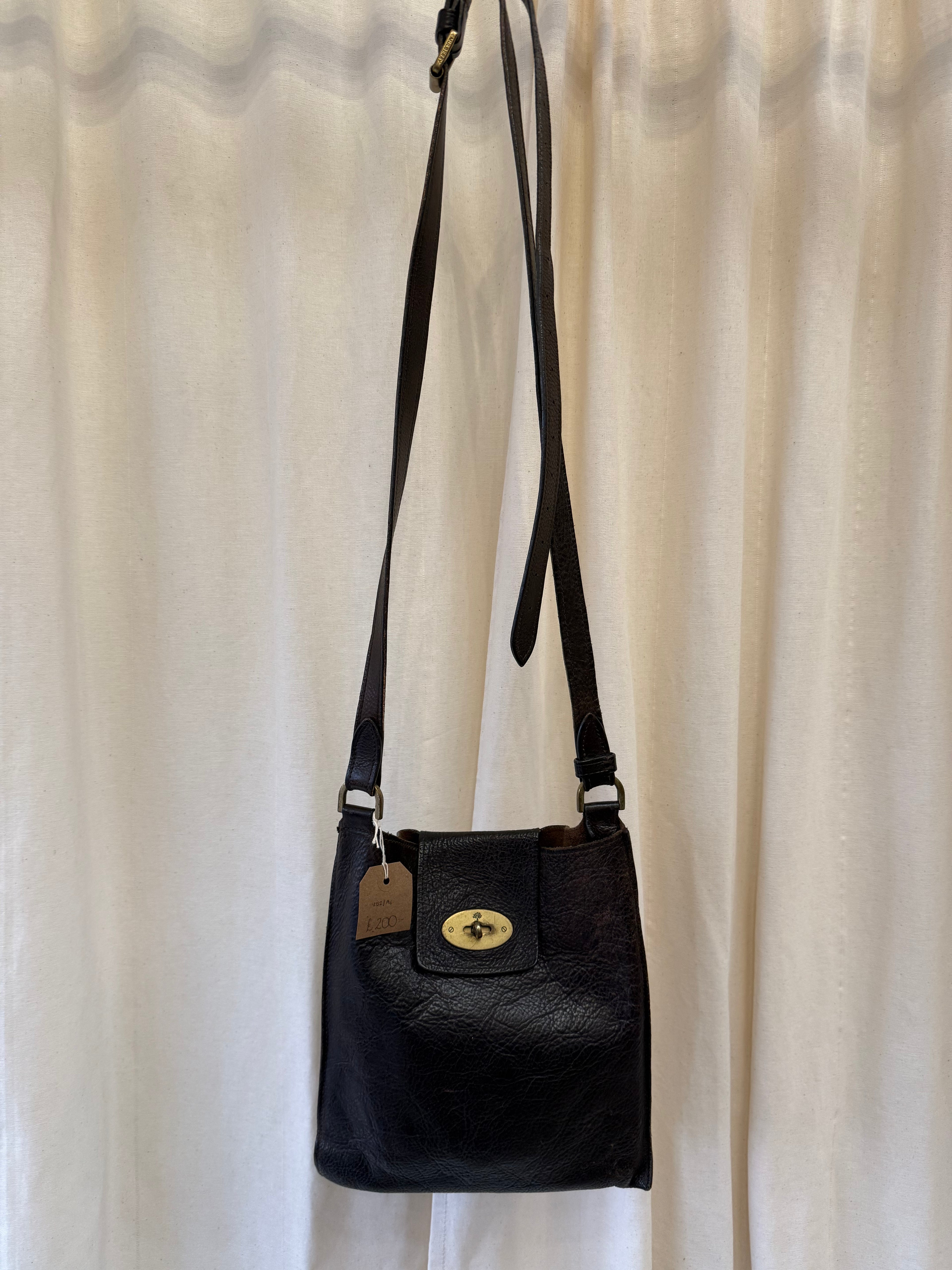 Mulberry Brown Crossbody Bag