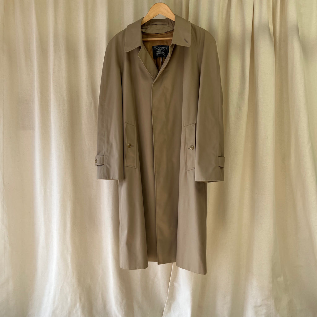 Burberry wool lining trench coat in camel