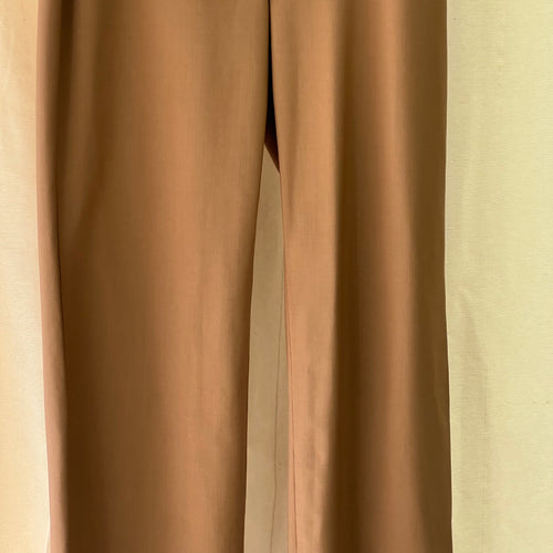 & Other Stories wide leg trousers in brown