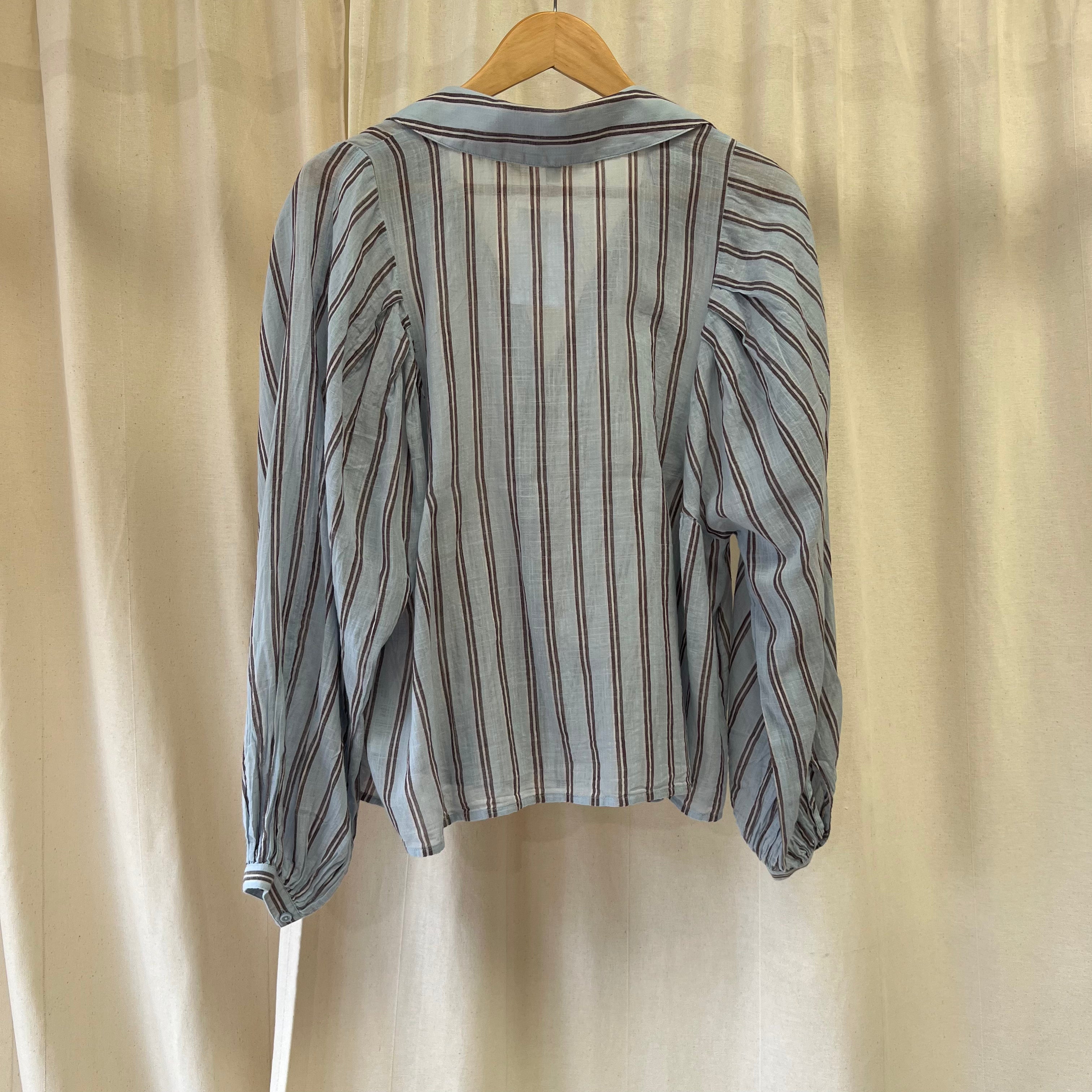 Per Una striped shirt in blue and pink