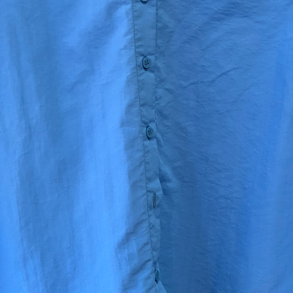 Topshop short-sleeved shirt in blue