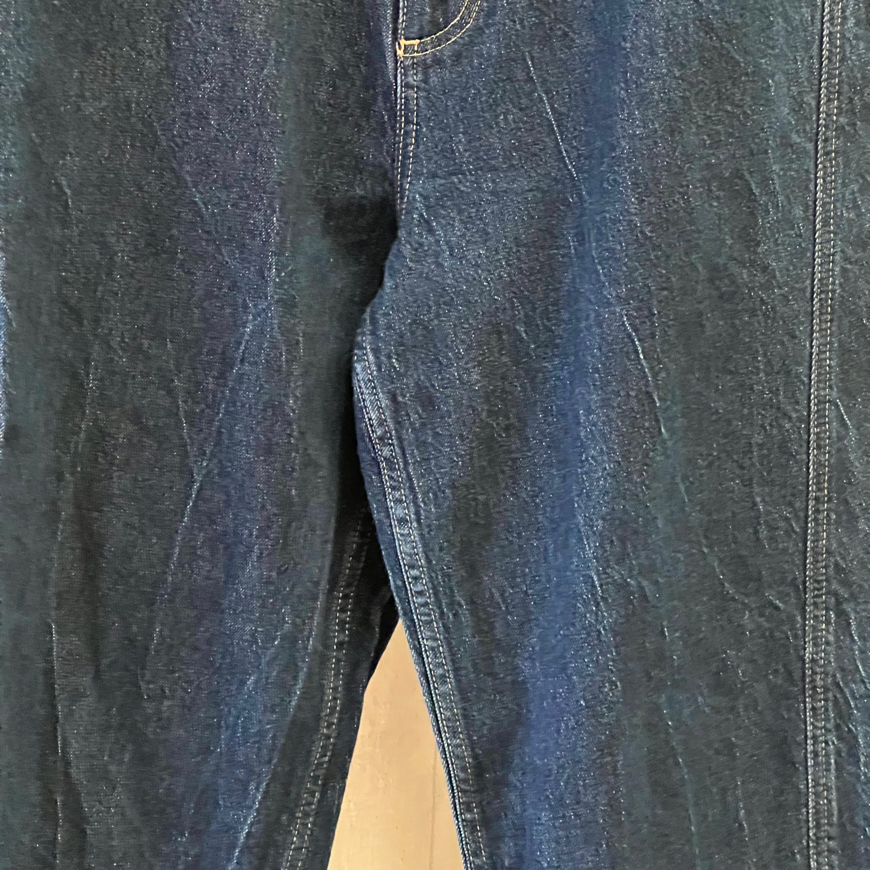 Mint velvet barrel leg jeans in dark denim